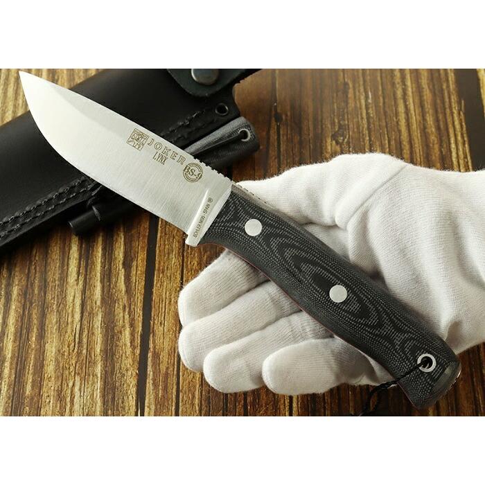 ジョーカー CM111-P リンクス ファイヤースチール付 ブッシュクラフトナイフ,Joker LYNX Bushcraft Knife|armsgear|04