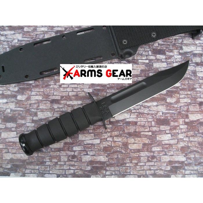 ケーバー 1213 ナイフ ブラック 直刃 KA-BAR 日本正規品 : アームズ