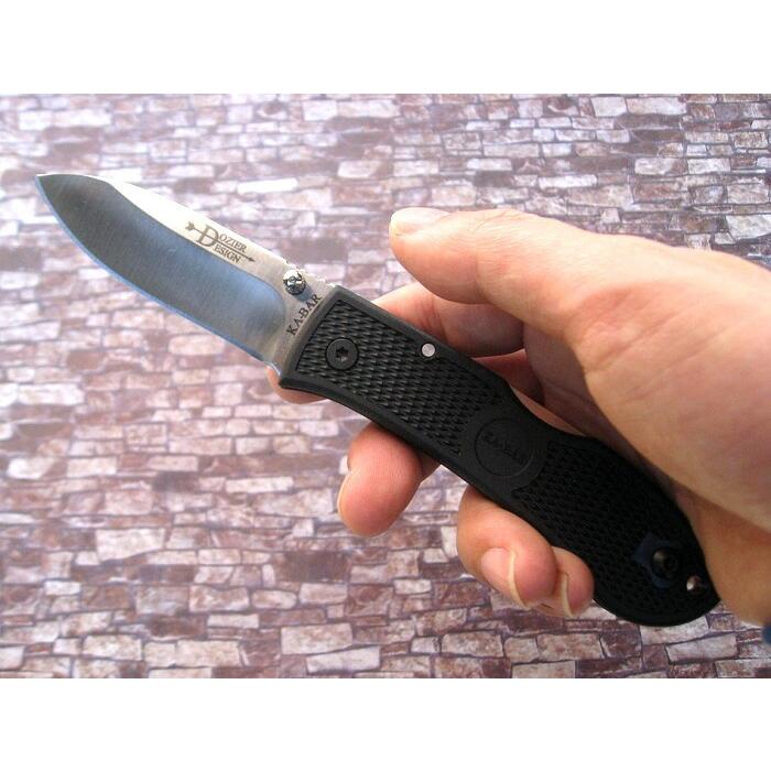 ケーバー KA-BAR KA4062 ドージア フォールディング ハンター シルバー