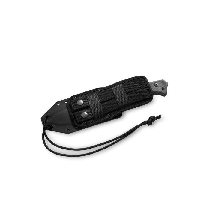 ライオンスチール T6 ブッシュクラフト ナイフ CPM-3V鋼 ブラック