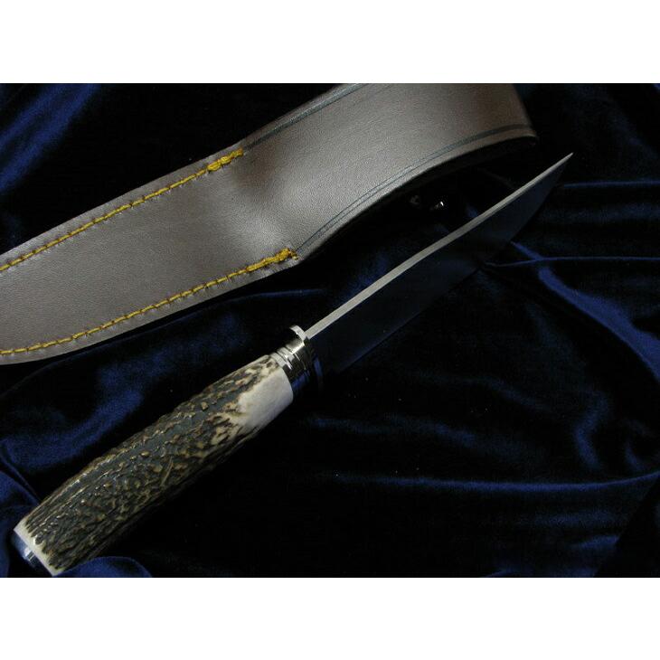 Muela ムエラ ELK-14A.I エルク 146mm スタッグハンドル シースナイフ_2