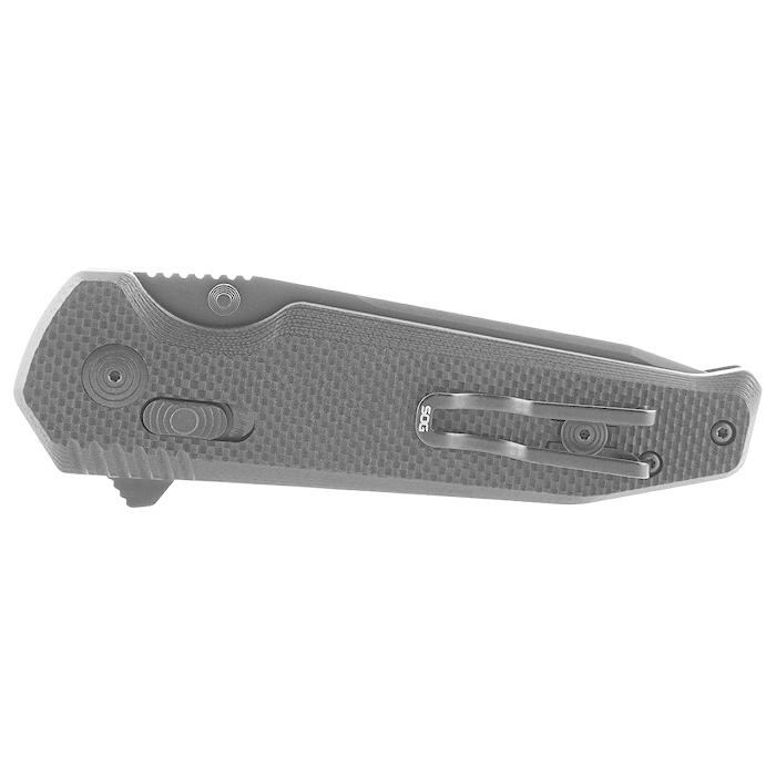 ソグ/SOG ビジョン XR MK3 ブラックアウト 直刃 CTS-XHP鋼/G10 