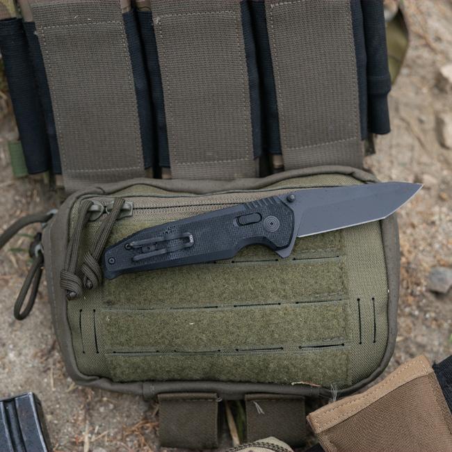 ソグ/SOG ビジョン XR MK3 ブラックアウト 直刃 CTS-XHP鋼/G10 