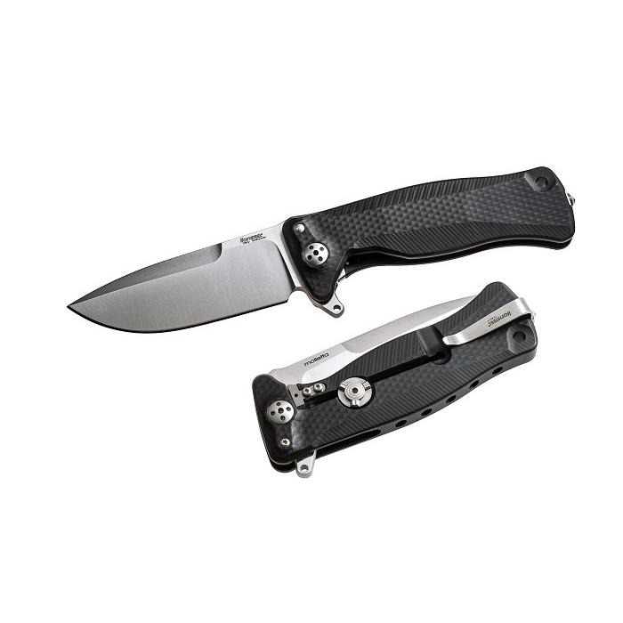 ライオンスチール SR11A-BS  EDC 折り畳みナイフ スレイプナー鋼 ブラックアルミニウム ハンドル,lionSTEEL knife