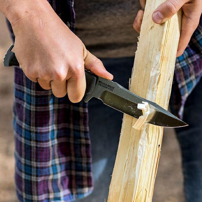 ソグ SOG USA製 ピラー ナイフ S35VN鋼 マイカルタハンドル PILLAR