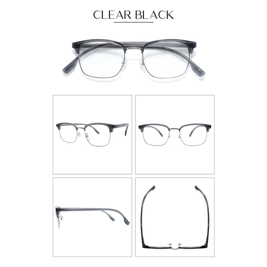 遠近両用メガネ】クリアサーモント 8739［全額返金保証］ 老眼鏡