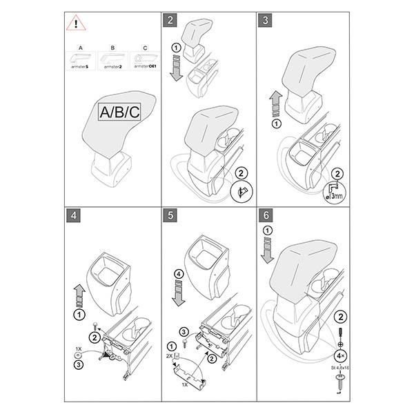 トヨタ（TOYOTA） ヤリス / ヤリスクロス '20- 専用アームレスト