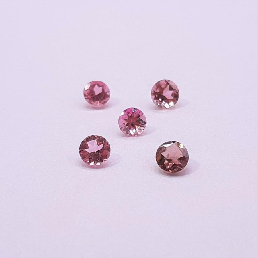 天然石ルース（裸石）・トルマリン / ラウンド【4mm】1粒