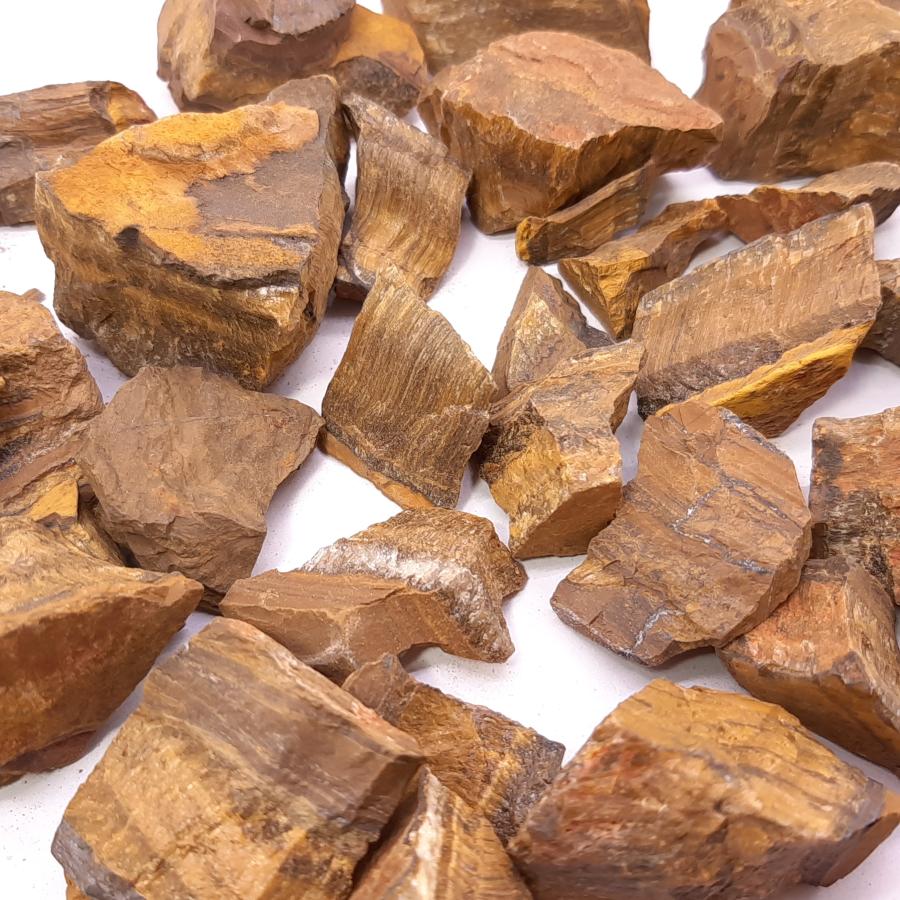 タイガーアイ 原石 100g パワーストーン【20mm〜40mm前後