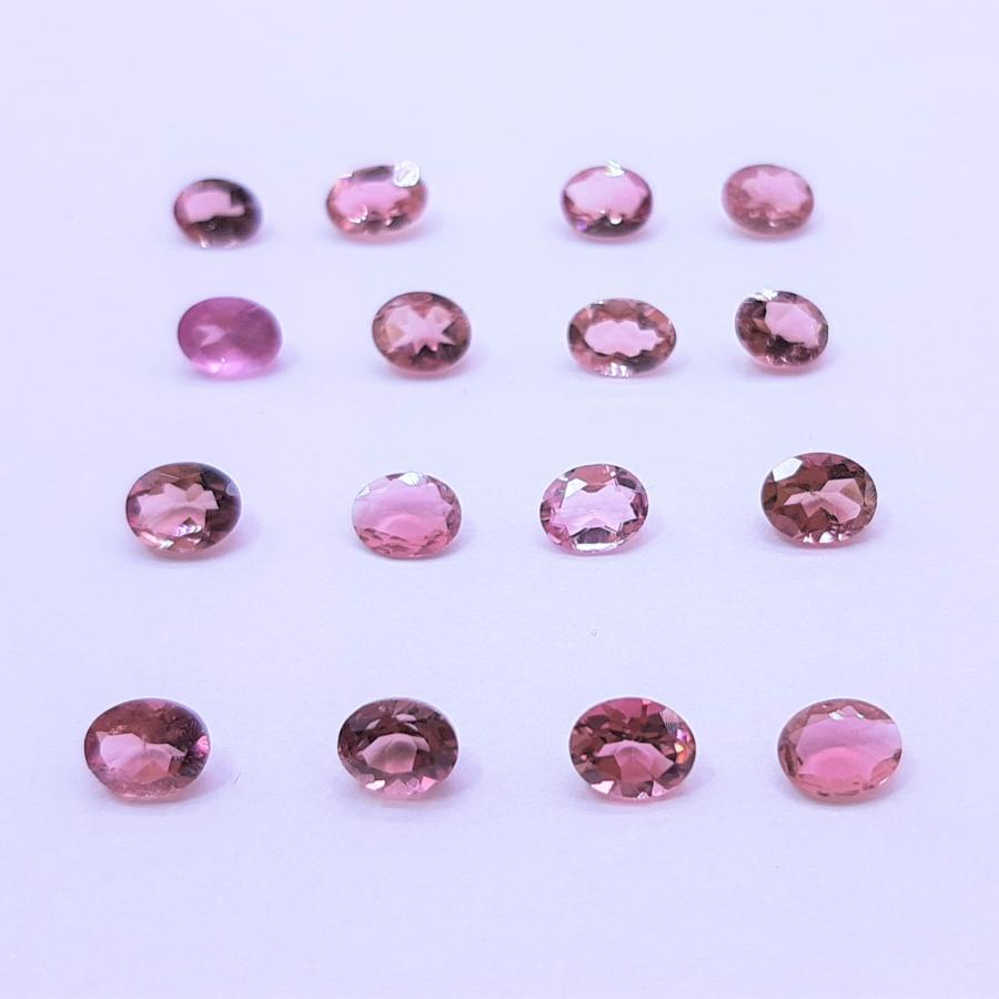 天然石ルース（裸石）・トルマリン / オーバル【約5x4mm】ファセットカット（1粒）｜arnavgems｜06