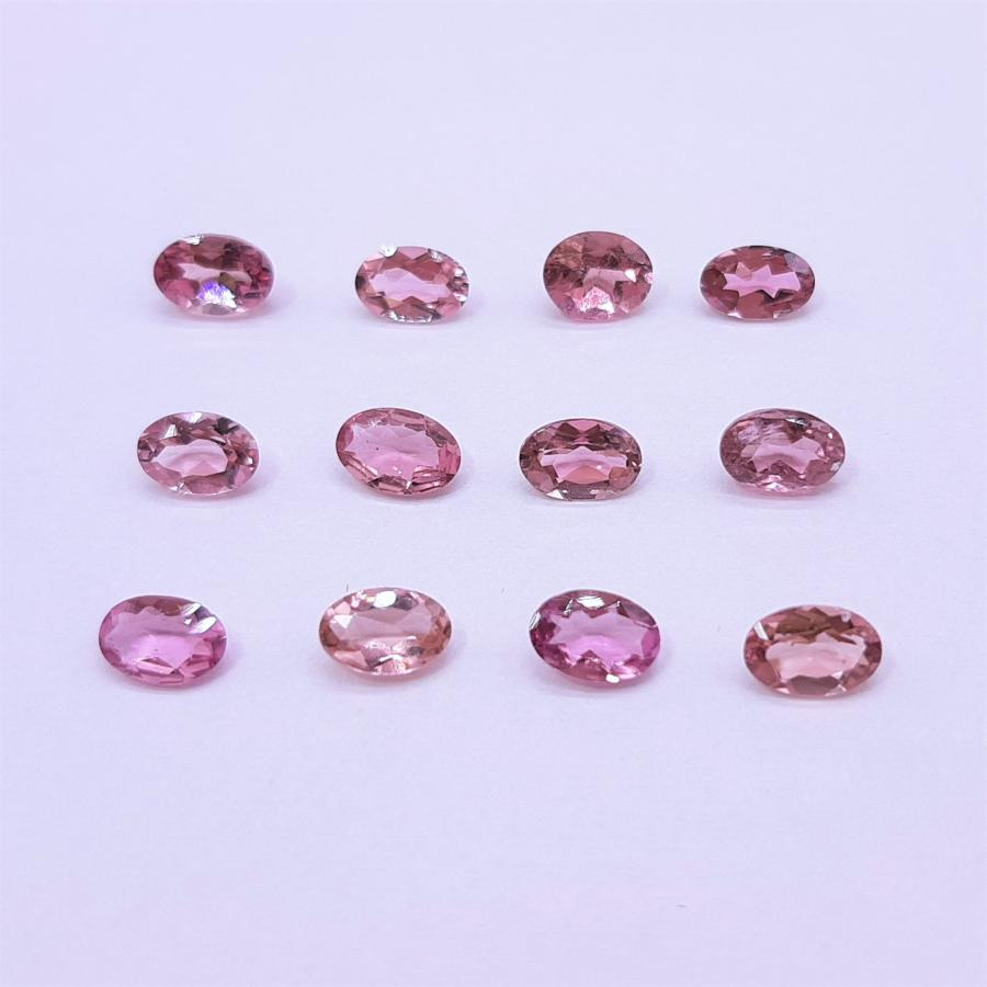 天然石ルース（裸石）・トルマリン / オーバル【約6x4mm】ファセットカット（1粒）｜arnavgems｜07