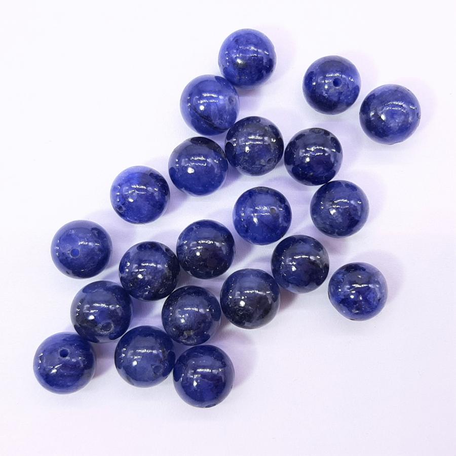 含浸サファイア 8mm 穴あき 1粒売り : アラナヴ ジェムス - 通販 