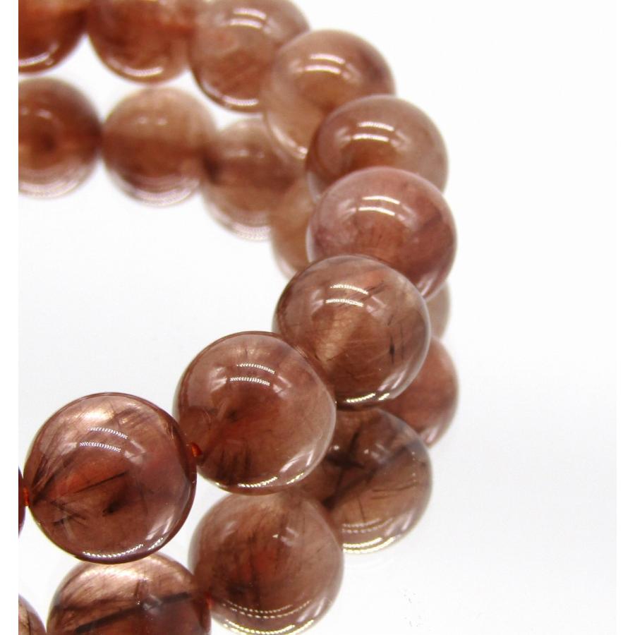 レッドルチルクォーツ ブレスレット 1点もの 高品質 3A 約10mm