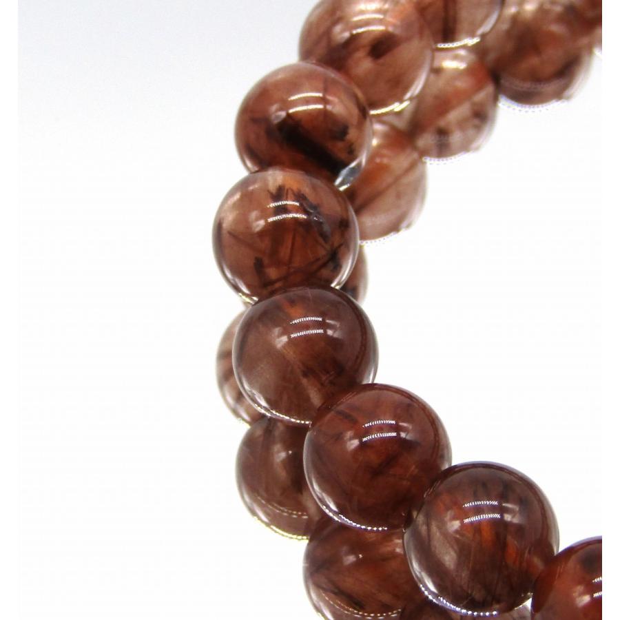 レッドルチル 650g レッドルチル 650g 3A++]レッドルチルブレスレット（約11mm玉