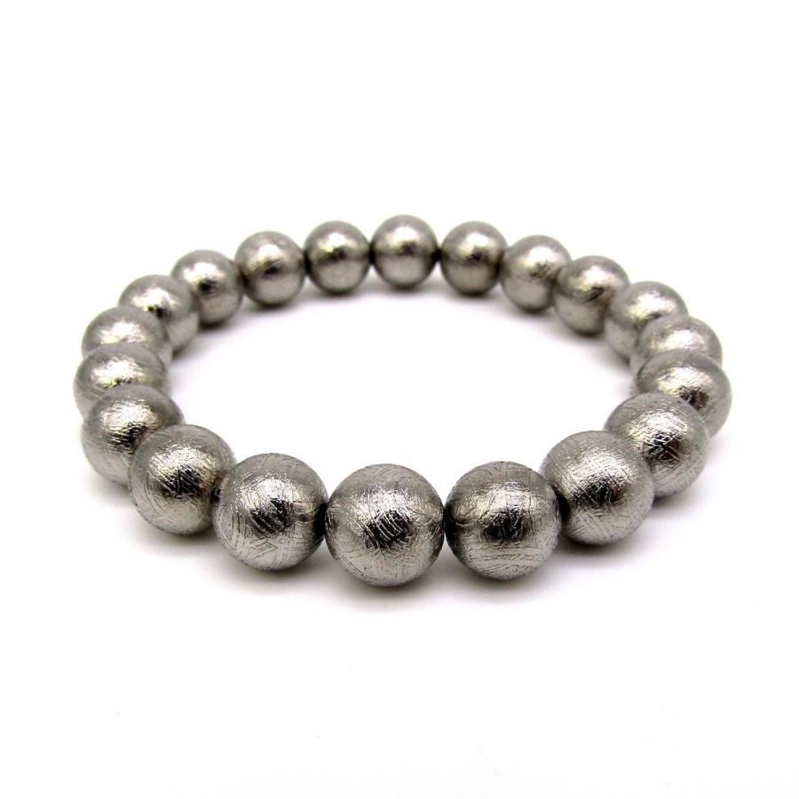 レア！！ ナミビア産 ギベオン隕石 ブレスレット : アラナヴ ジェムス