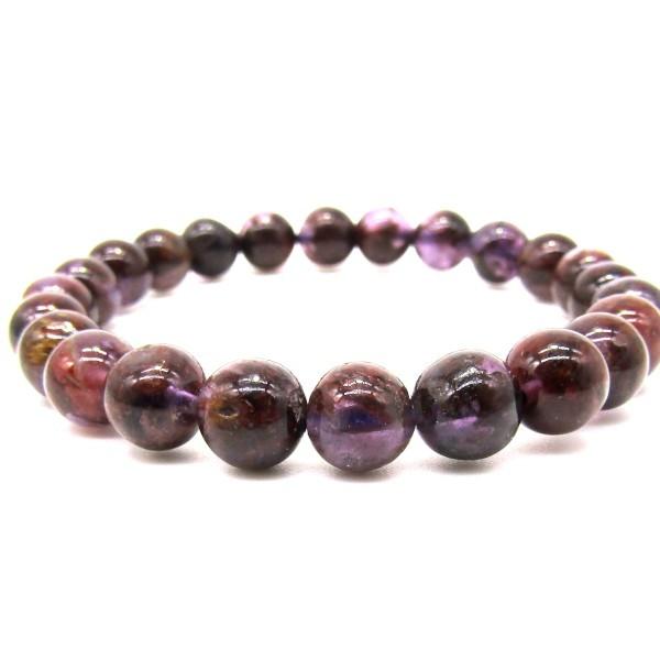 鑑別書付き✨オーラライト23ブレス プレシピテート・イン・アメシスティンクォーツ（オーラライト23