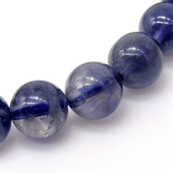 アイオライト ブレスレット 約7.8mmm : アラナヴ ジェムス - 通販