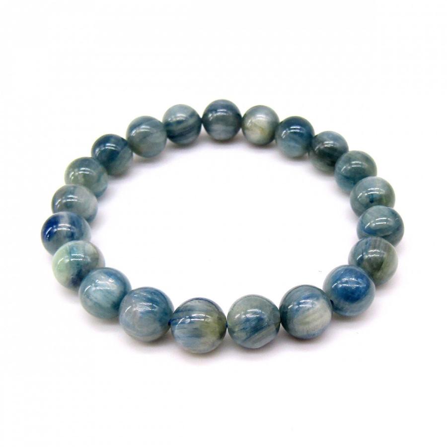 【高品質】グリーンカイヤナイト　ブレスレット グリーンカイヤナイト ブレスレット 10mm 17.5cm 最高級 カイヤ