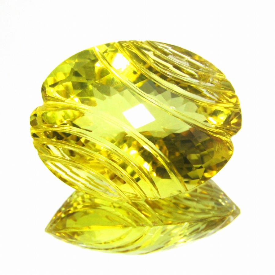 最高級！！ イエローゴールドカラー シトリン ルース 特大 95.75CT