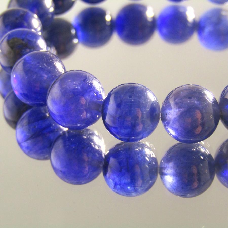 ブルーサファイア 高品質 ブレスレット 12A 約10mm : アラナヴ