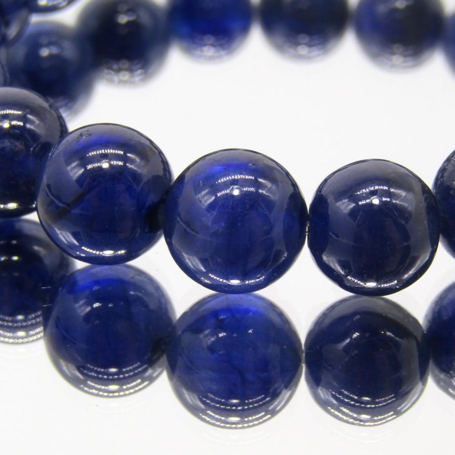 ブルーサファイア 高品質 ブレスレット 12A 約10mm : アラナヴ