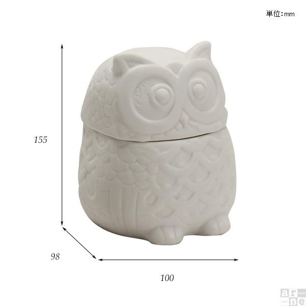 オブジェ フクロウ 小物入れ インテリア オシャレ モダン 置物 置き物 玄関 インテリア雑貨 ホワイト 白 梟 かわいい 0000a 収納家具通販 アーネ 通販 Yahoo ショッピング