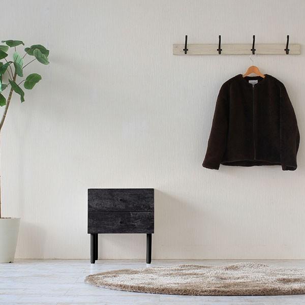 ミニチェスト ローチェスト 脚付き 2段 ナイトテーブル 引き出し サイドチェスト スリム ベッドサイドチェスト 脚付 チェスト 引き出し