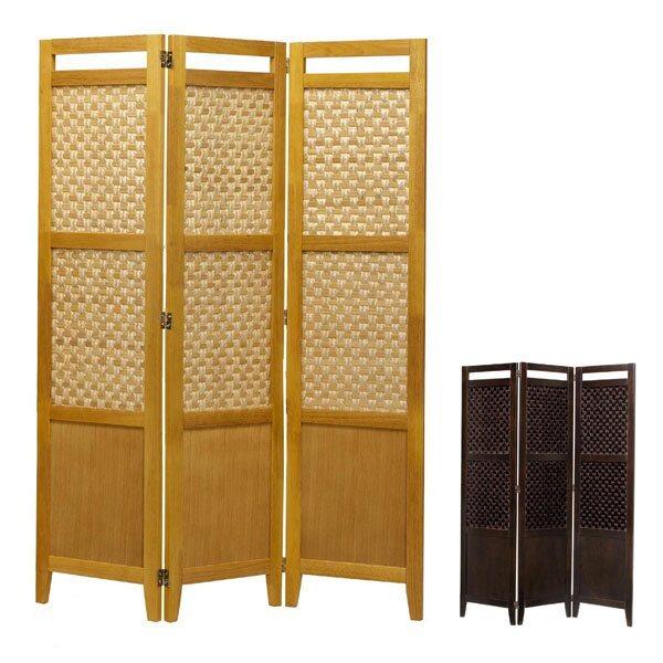 パーテーション 和風 アジアンテイスト パーティション リゾート風 間仕切り 高さ160cm 3面 おしゃれ 竹素材 アジアン インテリア 衝立 高さ160cm