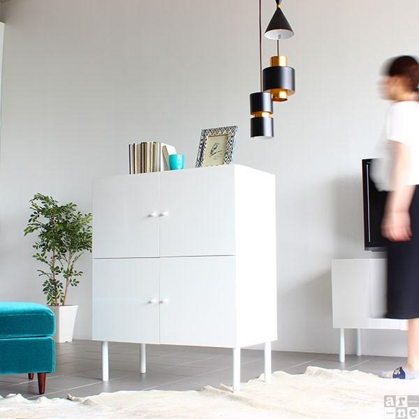 モダン 北欧 リビングボード キャビネット Styleのサイドボード おしゃれ 白家具 サイドボード 白家具 完成品 棚 北欧 0000a ソファ家具通販 白 脚付き 扉 ホワイト Arne Style 時間指定可