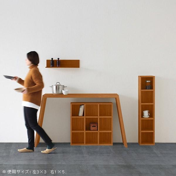 本棚 カラーボックス 棚 ディスプレイラック スリム ラック 飾り棚 3段 薄型 1列 完成品 ロータイプ 薄い 0000a ソファ家具通販 Arne Style 通販 Yahoo ショッピング