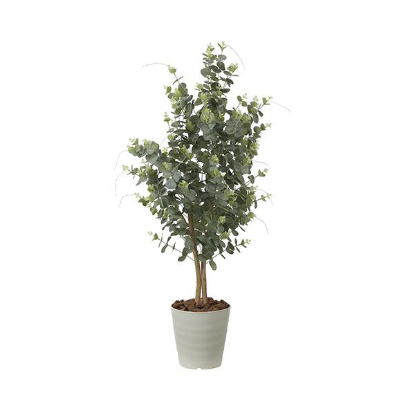 光触媒 観葉植物 人工観葉植物 イミテーショングリーン 人工植物  消臭 防菌 防汚 ホルムアルデヒド 分解 ユーカリ 1.25