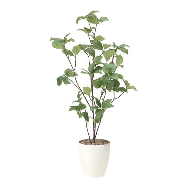 人工観葉植物 光触媒 観葉植物 フェイクグリーン インテリア 人工植物 高さ90cm サラサドウダン 消臭 抗菌 防汚