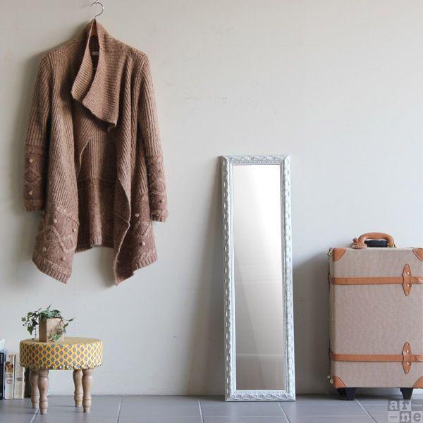 鏡 姿見 壁掛け 賃貸 アンティーク おしゃれ スリム ウォールミラー 玄関ミラー ミラー 洗面 玄関 北欧 壁 0000a 家具通販 インテリアショップ Arne 通販 Yahoo ショッピング