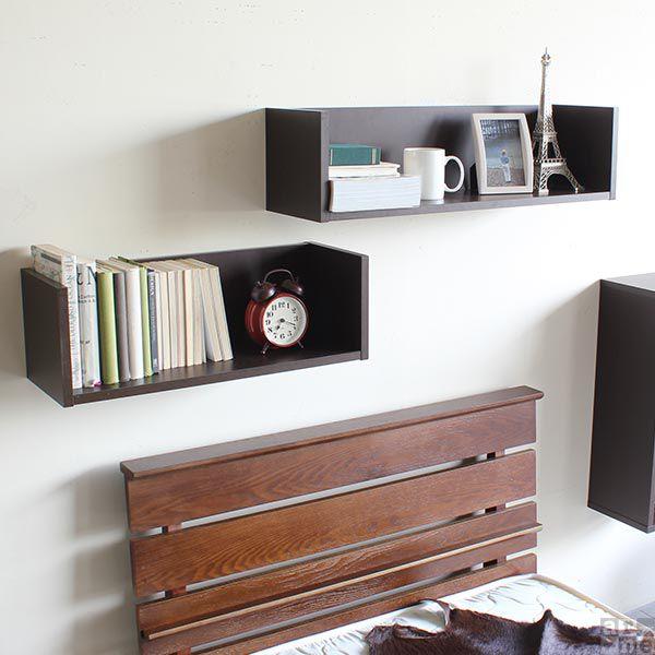 最大53 オフ シェルフ 壁掛け ラック ウォールラック ウォールシェルフ 壁付け 小物 棚 小さい おしゃれ コの字 大小2個セット Materialworldblog Com