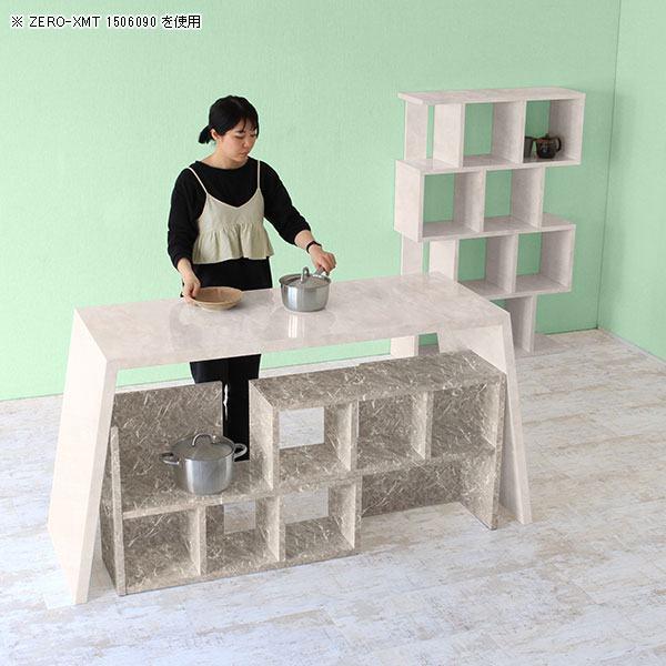 特別価格 カウンター テーブル バーカウンター 1 ワークデスク キッチンカウンター エグゼクティブテーブル マーブル ハイテーブル ダイニング スリム ハイタイプ 大理石風 長方形 バーテーブル キッチンテーブル 受付 天板幅1 奥行30 高さ72cm Zero Xmt