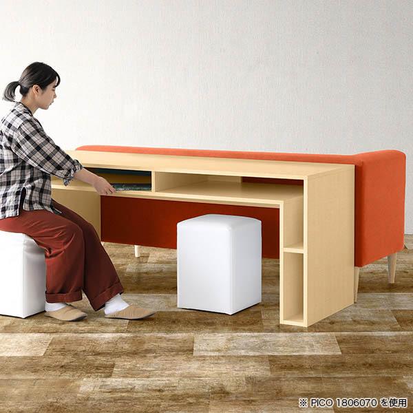 新入荷 ウッドラック 北欧 木製 カフェテーブル ホワイト 日本製 モダン 完成品 収納デスク インテリア 和室 書斎 Pico 新作 Sylvaniatownshippolice Com