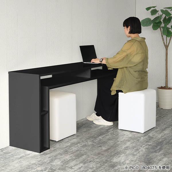ダイニング テーブル デスク サイドボード ディスプレイラック 鏡面 ブラック 日本製 おしゃれ 完成品 収納テーブル インテリア カフェ 書斎  :0000a93227:家具通販 インテリアショップ arne - 通販 - Yahoo!ショッピング