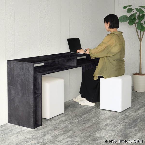 何でも揃う サイドテーブル 収納 カフェテーブル ディスプレイラック