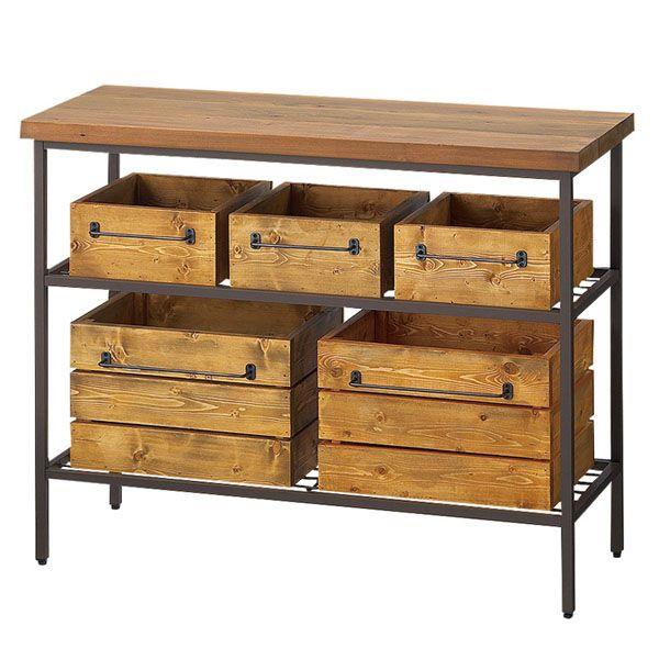 木箱 ヴィンテージ 収納 ボックス 木製 おしゃれ 北欧 ミッドセンチュリー アンティーク 木箱 Ines Box L イネスボックスl 0003a 家具通販 インテリアショップ Arne 通販 Yahoo ショッピング