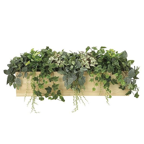 人工観葉植物 光触媒 観葉植物 フェイクグリーン インテリア 人工植物 高さ40cm 消臭 抗菌 防汚 ボックスウッド