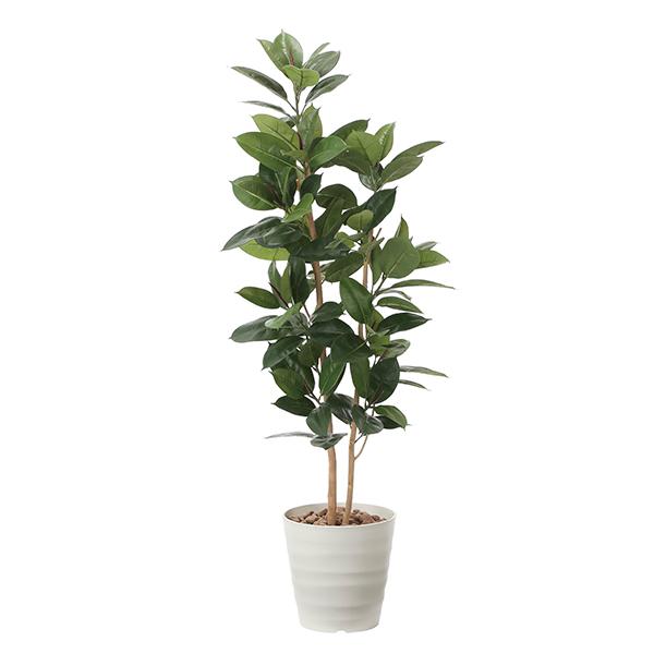 光触媒 観葉植物 植物 人工観葉植物 インテリア おしゃれ グリーン ゴムの木 高さ160cm