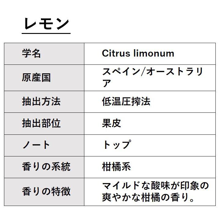 レモン 10ml エッセンシャルオイル アロマオイル 精油 柑橘系 (AEAJ表示基準適合認定精油)｜aroma-ash｜02