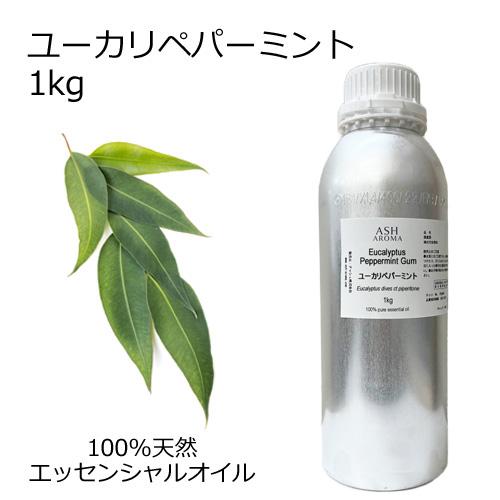 ユーカリペパーミント 業務用 1kg エッセンシャルオイル アロマオイル Aeaj表示基準適合認定精油 アロマグッズ 精油 Aeaj表示基準適合認定精油 アッシュ Ash エッセンシャルオイル Eo ユーカリディベス 樹木系 店