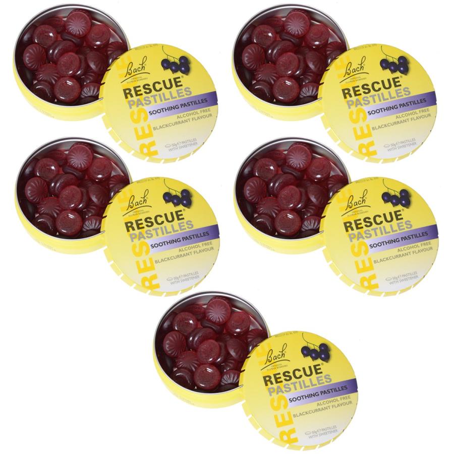 レスキューパステル ブラックカラント味 5缶セット 日本国内正規品 フラワーエッセンス バッチフラワーレメディ レスキューレメディ Aenc アンシェル ヤフーショッピング店 通販 Yahoo ショッピング