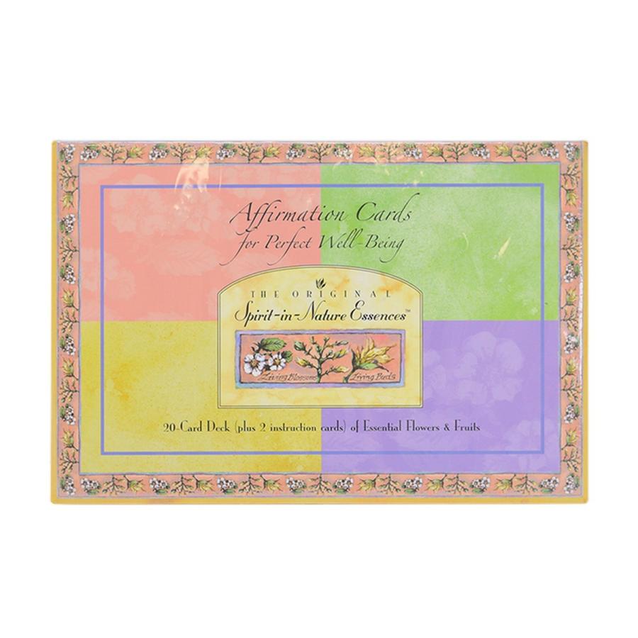 972円 新作アイテム毎日更新 スピリットインネイチャー アファメーションカード 枚入 日本語訳付 日本国内正規品 フラワーエッセンス スピリットインネイチャーエッセンス カード 花