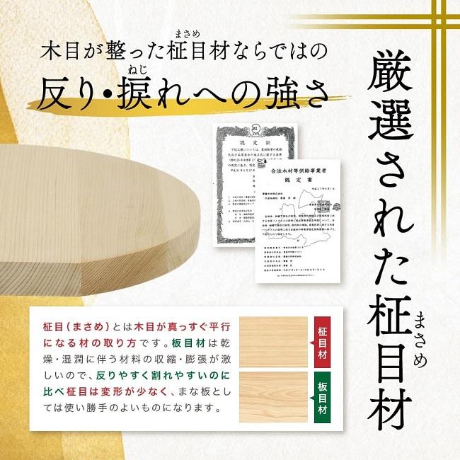 匠国】 青森ひば まな板 丸型 Sサイズ 直径25cm×厚み2cm [ 木製 匠国】 青森ひば まな板 丸型 Sサイズ 直径25cm×厚み2cm [ 木製
