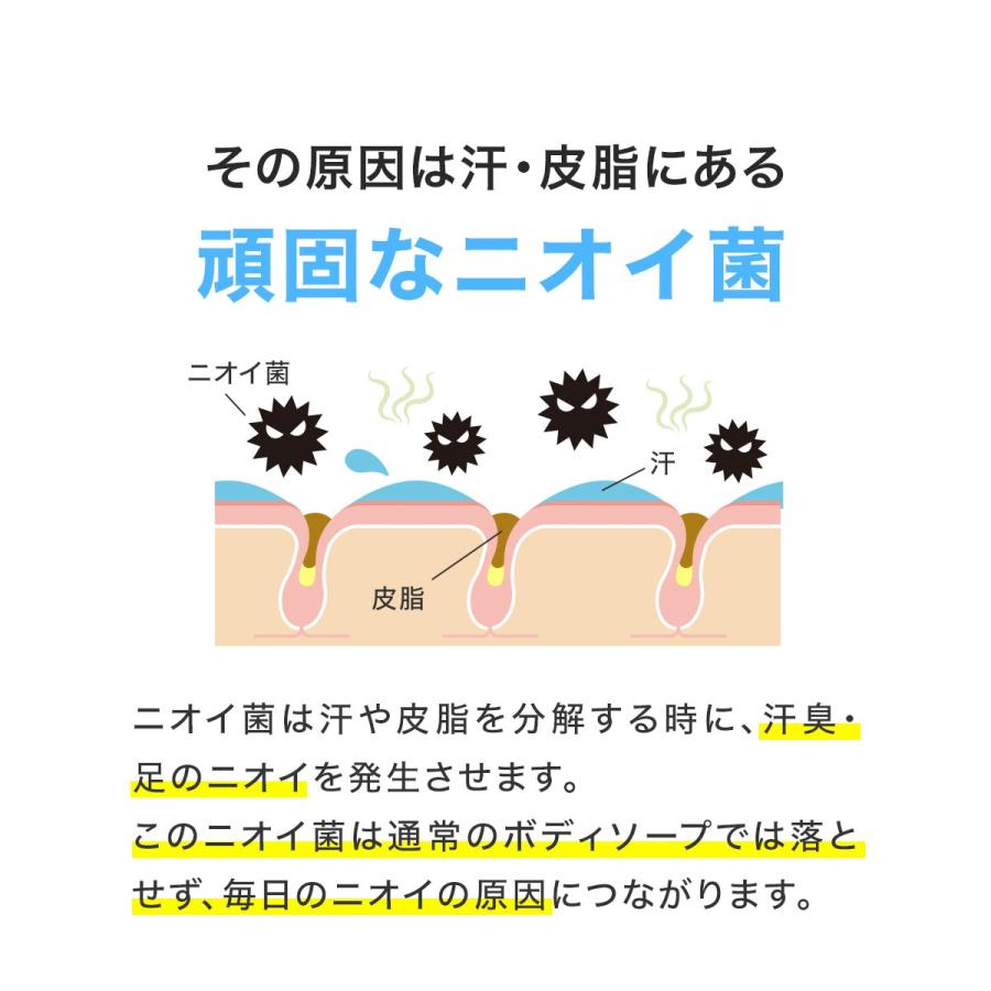 LINE友達で300円OFF】 デオドラント ボディーソープ ニキビ ニオイ対策