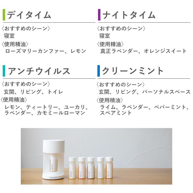 公式 アロミックフロー 専用オイル (40ml)  天然 精油 アロマオイル エッセンシャルオイル アロミックフローオイル 専用カートリッジ 詰替 アロミックスタイル｜aroma-spray｜04