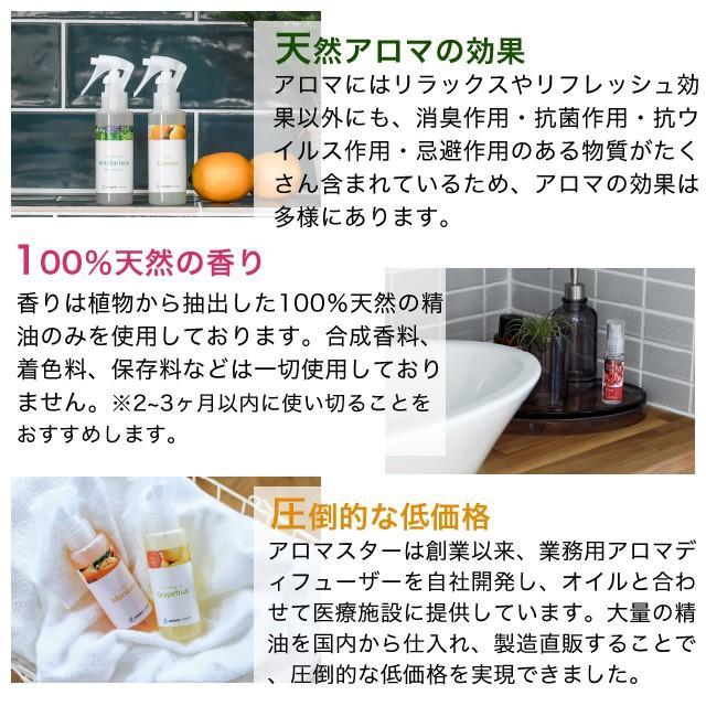 【公式】汗のニオイ 運動 対策 アロマスプレー2本セット (100ml+15ml) 【送料込】リフレッシュ 消臭 夏 アロマ デオドラント ワキガアロミックスタイル|aroma-spray|06