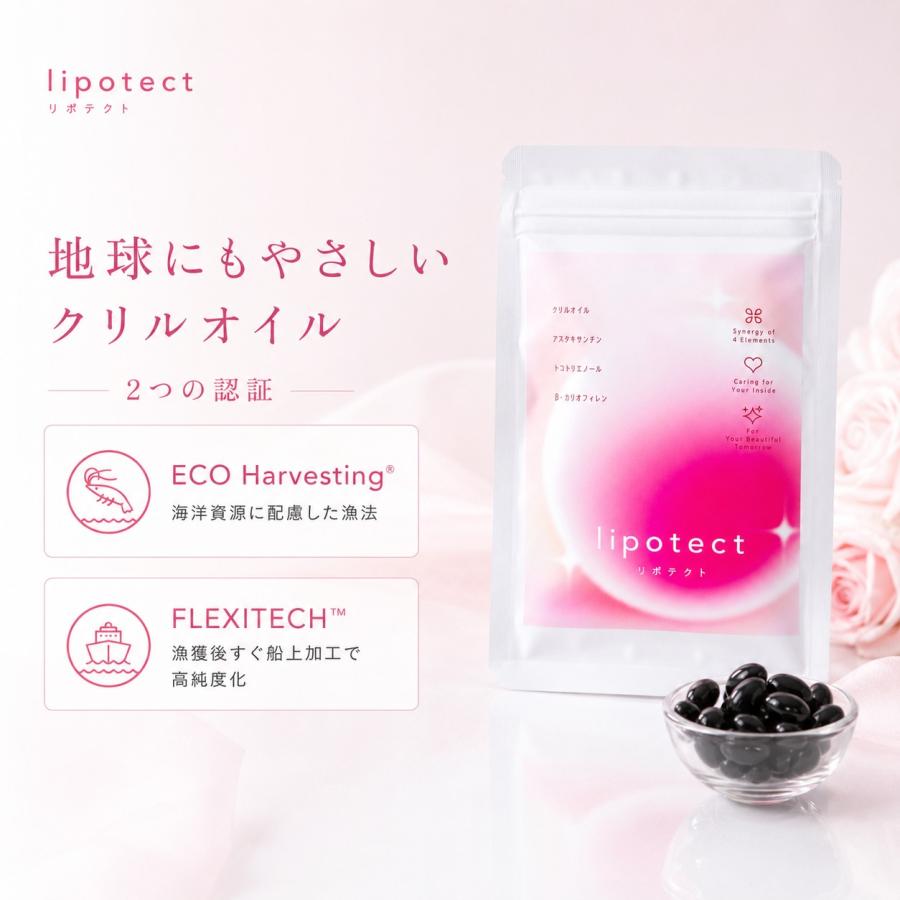 Mo3 リポバランスオイル 関連商品 リポテクト 60粒 lipotect 地曳直子